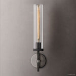 Lambert Cylindrical Glass Wall Sconce