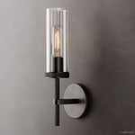 Lambert Cylindrical Glass Wall Sconce