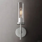 Lambert Cylindrical Glass Wall Sconce