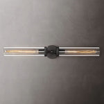 Lambert Cylindrical Glass Double Wall Sconce