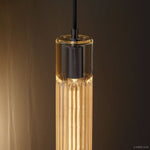 Vallon Channel Glass Pendant Light