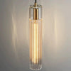 Vallon Channel Glass Pendant Light