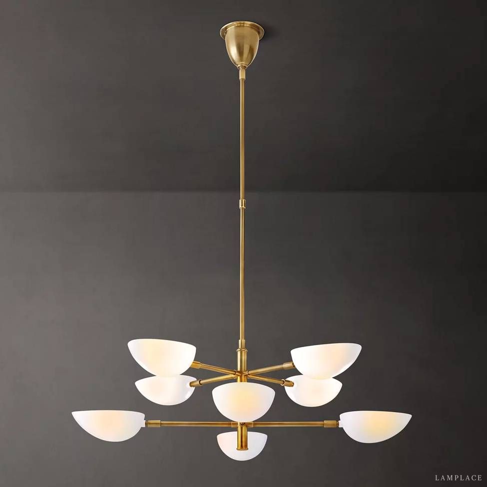 Heliora Rotor Module Round Chandelier 38"