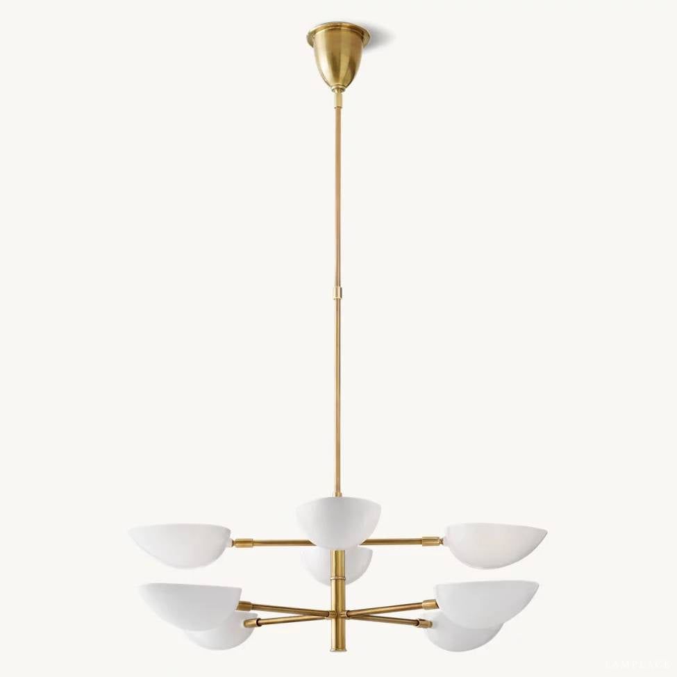 Heliora Rotor Module Round Chandelier 38"