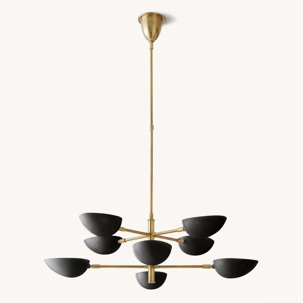 Heliora Rotor Module Round Chandelier 38"