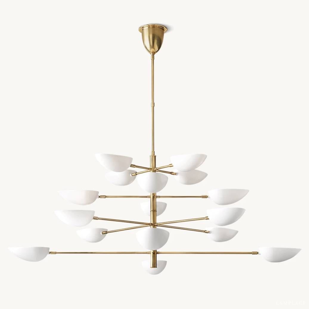 Heliora Rotor Module Round Chandelier 70"