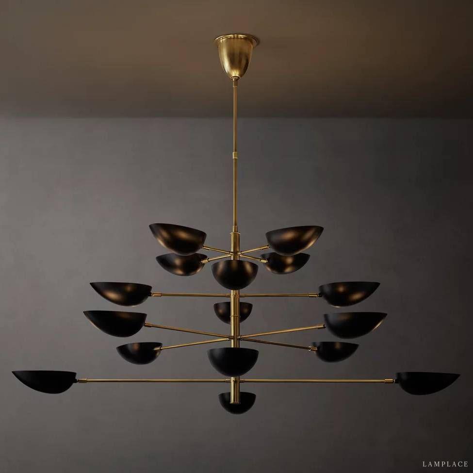 Heliora Rotor Module Round Chandelier 70"