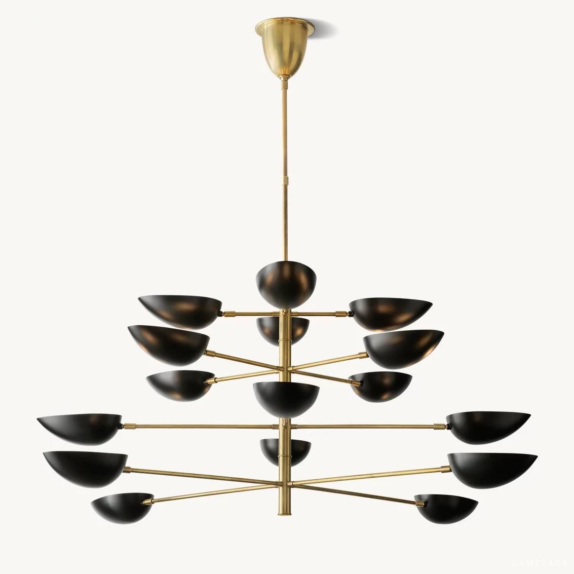 Heliora Rotor Module Round Chandelier 70"