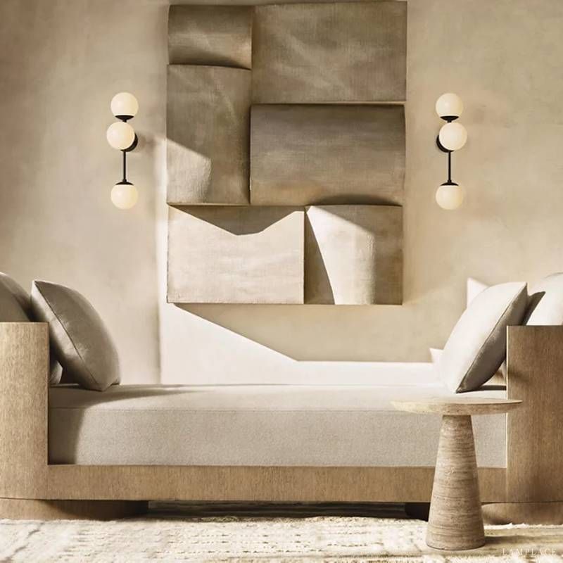 Aurella Globe Float Triple Wall Sconce