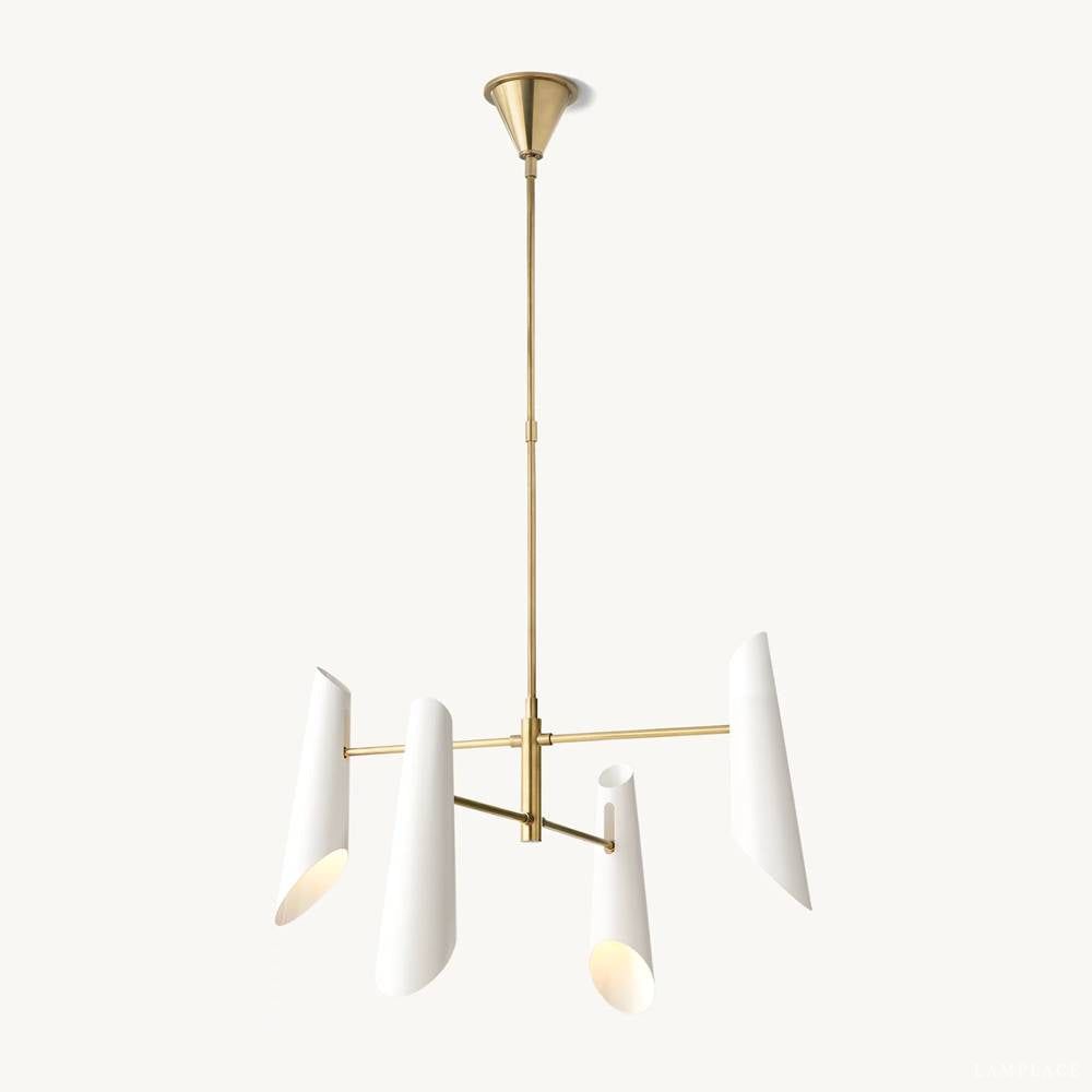 Virella Axis Tier Round Chandelier 50"