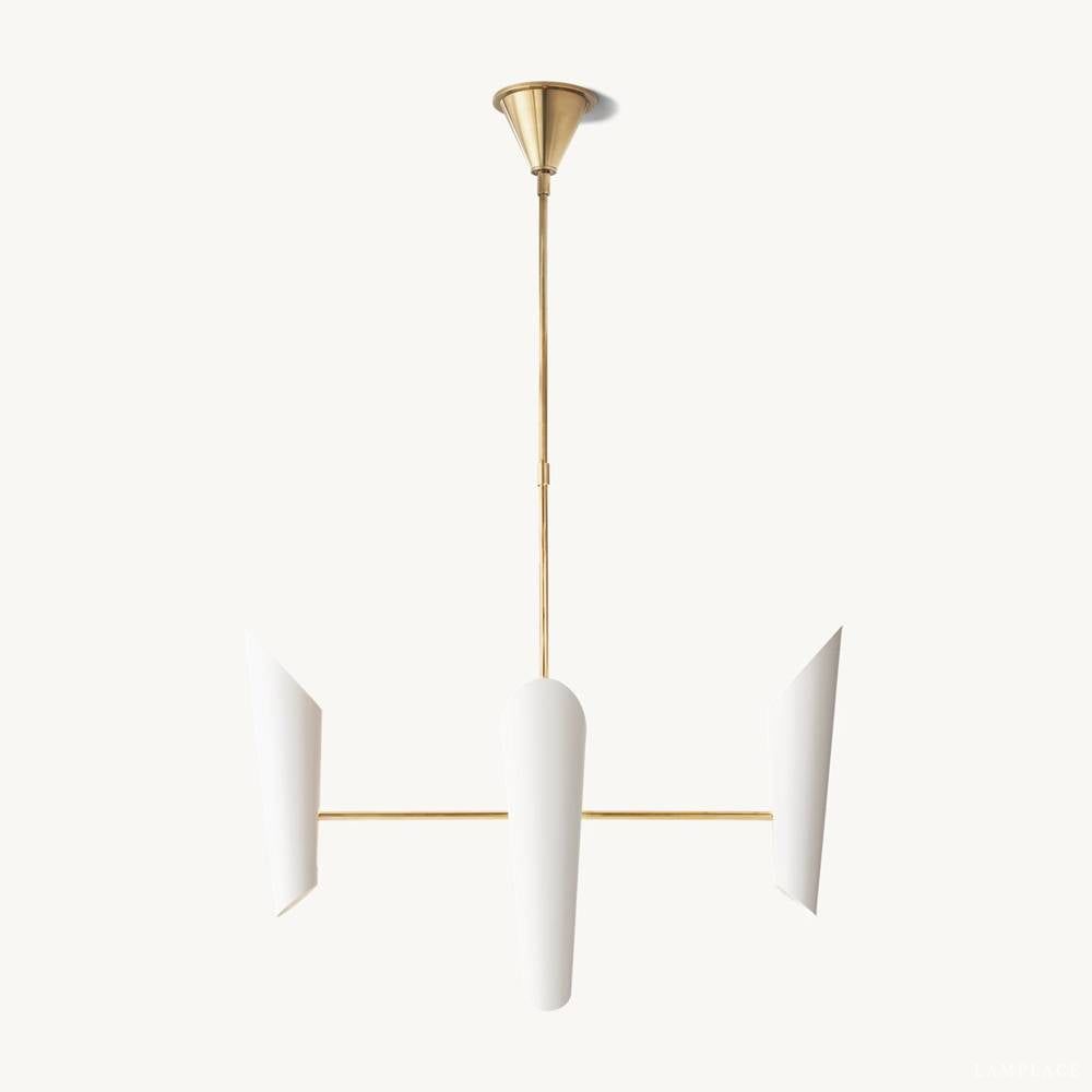 Virella Axis Tier Round Chandelier 50"