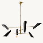 Virella Axis Tier Round Chandelier 68"
