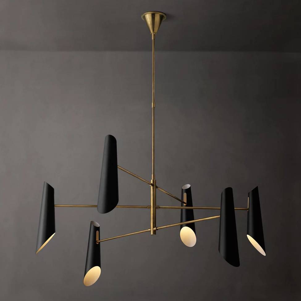 Virella Axis Tier Round Chandelier 68"