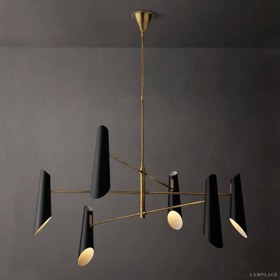 Virella Axis Tier Round Chandelier 68"