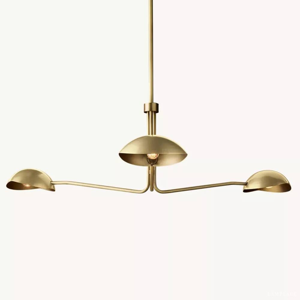 Convessi Sculpted Flow Round Chandelier 48"