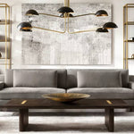 Convessi Sculpted Flow Round Chandelier 60"