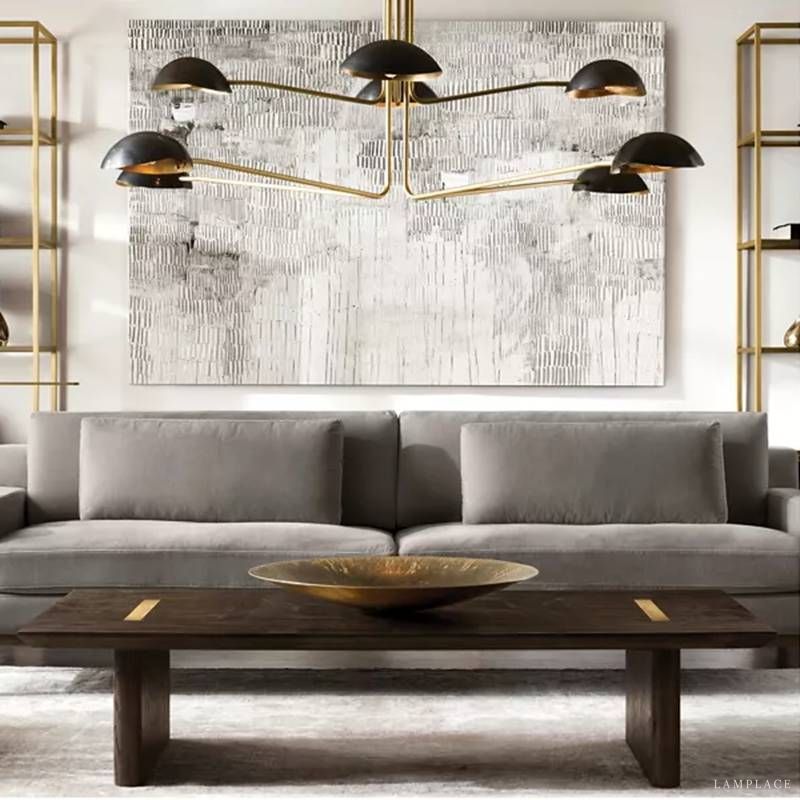 Convessi Sculpted Flow Round Chandelier 48"