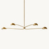 Convessi Sculpted Flow Linear Chandelier 72"
