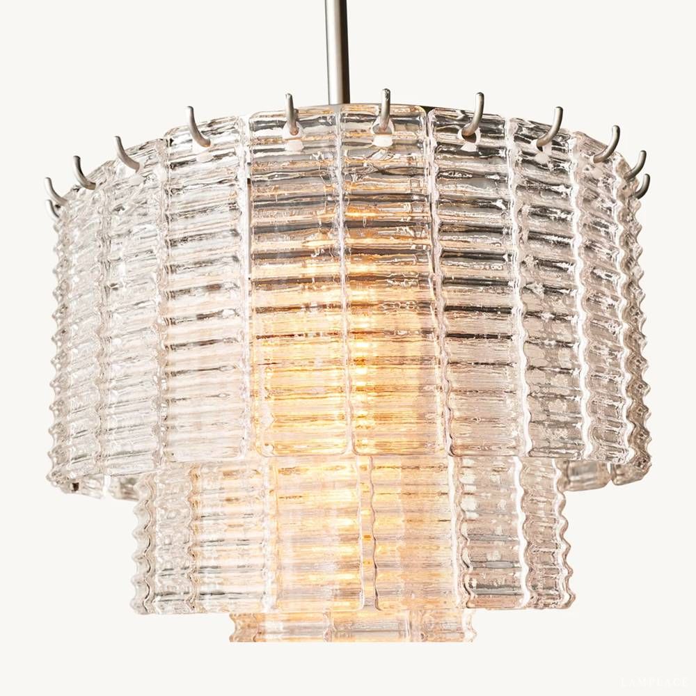 Sirene Draped Glass Pendant Light