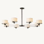 Truman Parallel Contour Round Chandelier 60"
