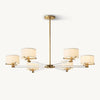 Truman Parallel Contour Round Chandelier 48"
