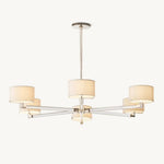 Truman Parallel Contour Round Chandelier 48"