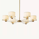 Truman Parallel Contour Round Chandelier 36"