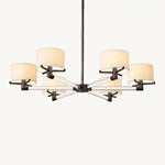 Truman Parallel Contour Round Chandelier 36"
