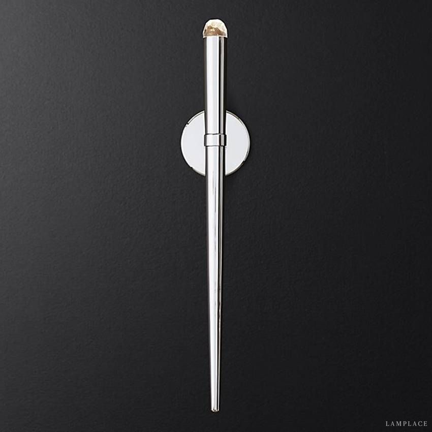 Aquitaine Faceted Cluster Torch Wall Sconce