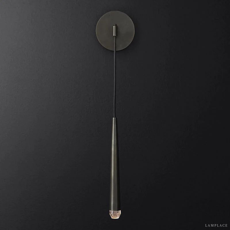 Aquitaine Faceted Cluster Wall Sconce