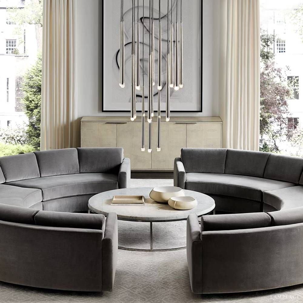 Aquitaine Faceted Cluster Pendant Light