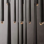 Aquitaine Faceted Cluster Round Chandelier 48"