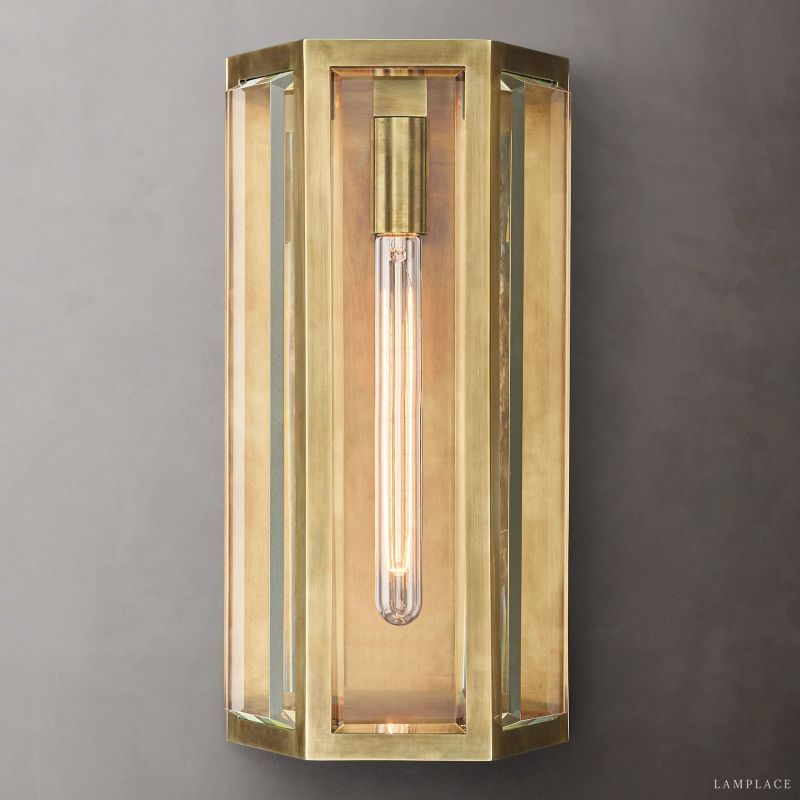 Chevalier Bevel Crystal Wall Sconce