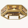 Chevalier Bevel Crystal Flush Mount