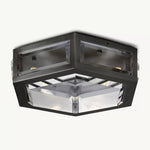 Chevalier Bevel Crystal Flush Mount