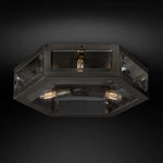 Chevalier Bevel Crystal Flush Mount