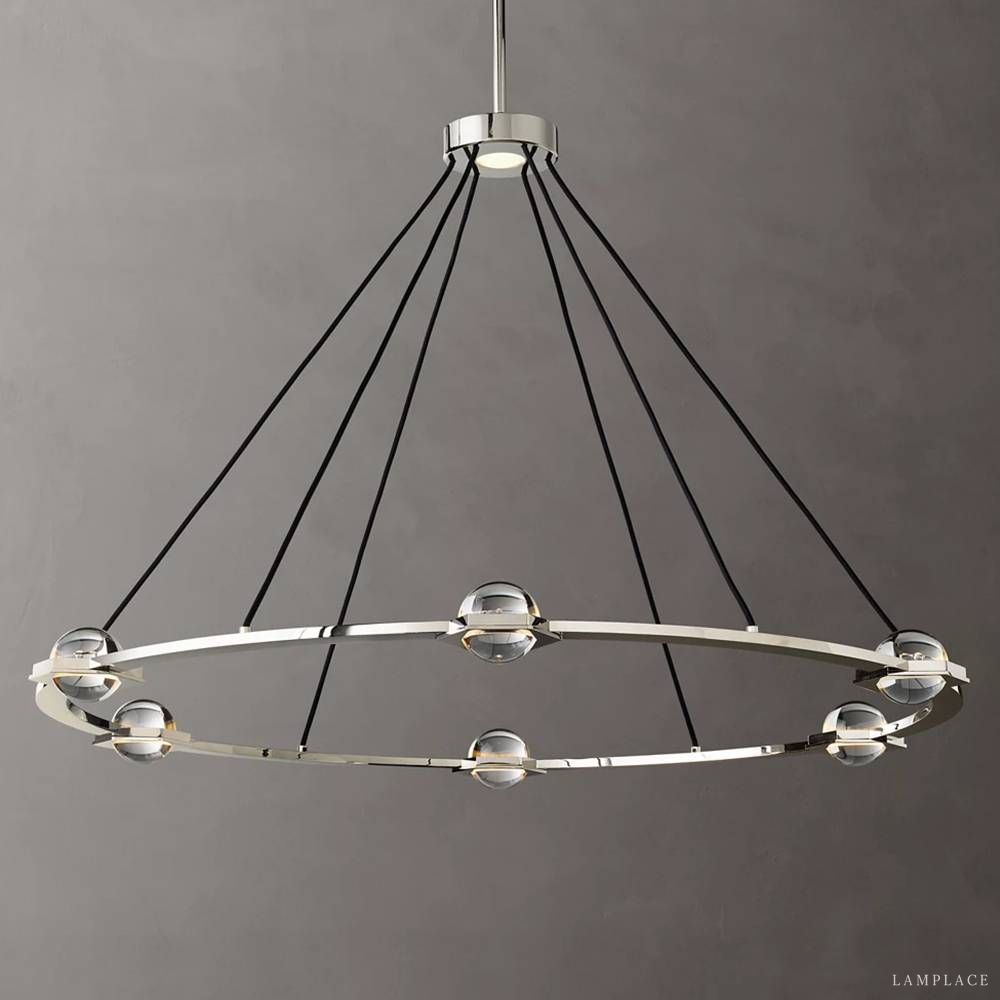 Eclatant Celestial Orbit Round Chandelier 48"