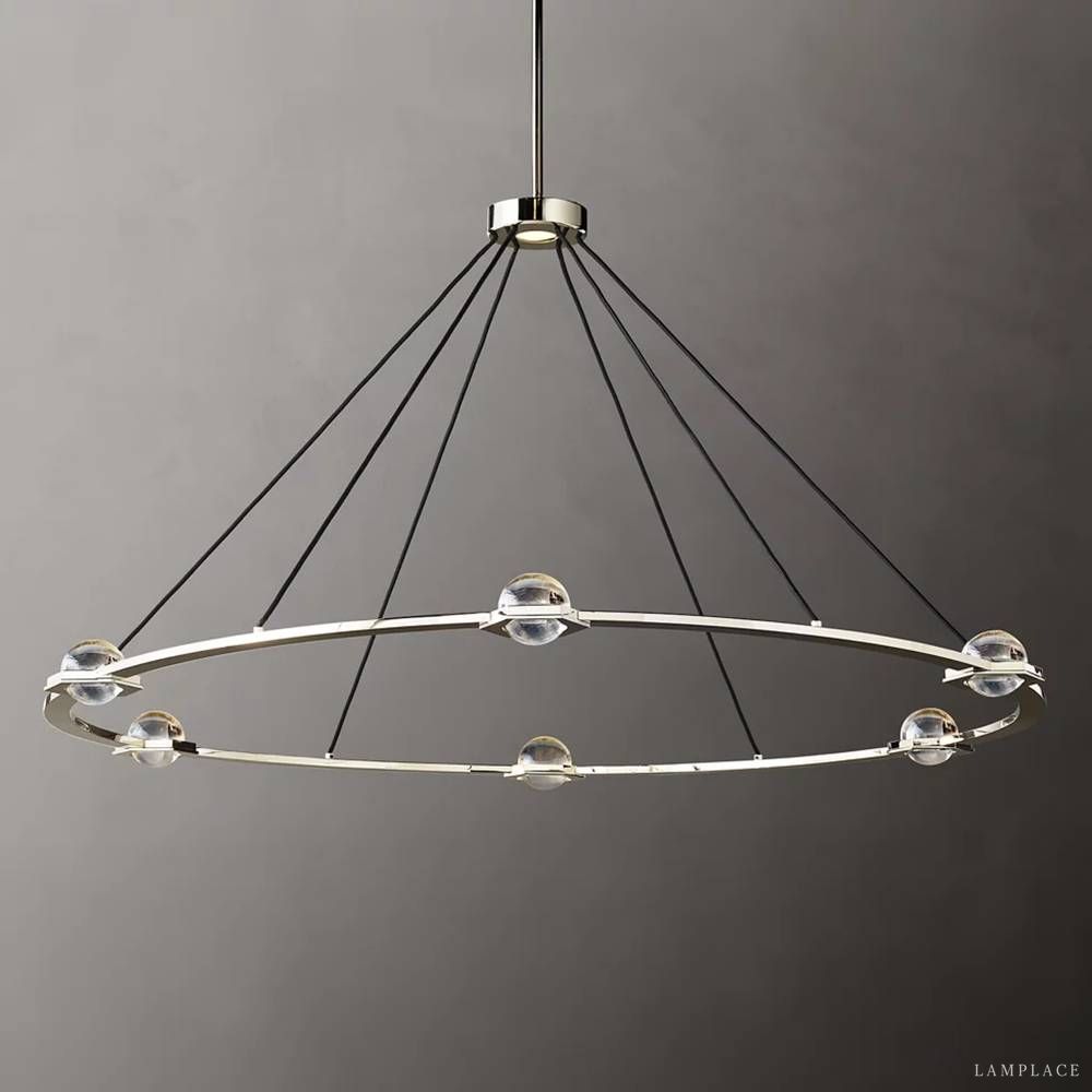 Eclatant Celestial Orbit Round Chandelier 60"