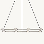 Eclatant Celestial Orbit Rectangular Chandelier 54"