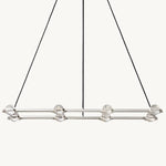 Eclatant Celestial Orbit Rectangular Chandelier 54"
