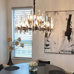 Monclair Radiant Crystal Round Chandelier 48"
