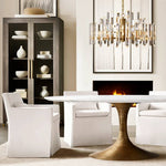 Monclair Radiant Crystal Round Chandelier 48"