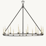 Carrick English Openwork Round Chandelier 60"