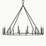 Carrick English Openwork Round Chandelier 60"