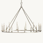 Carrick English Openwork Round Chandelier 60"