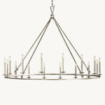 Carrick English Openwork Round Chandelier 60"