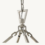 Carrick English Openwork Two-Tier Round Chandelier 62"