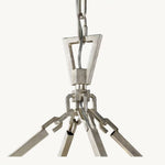 Carrick English Openwork Two-Tier Round Chandelier 62"
