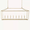 Carrick English Openwork Rectangular Chandelier 72"