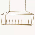 Carrick English Openwork Rectangular Chandelier 72"